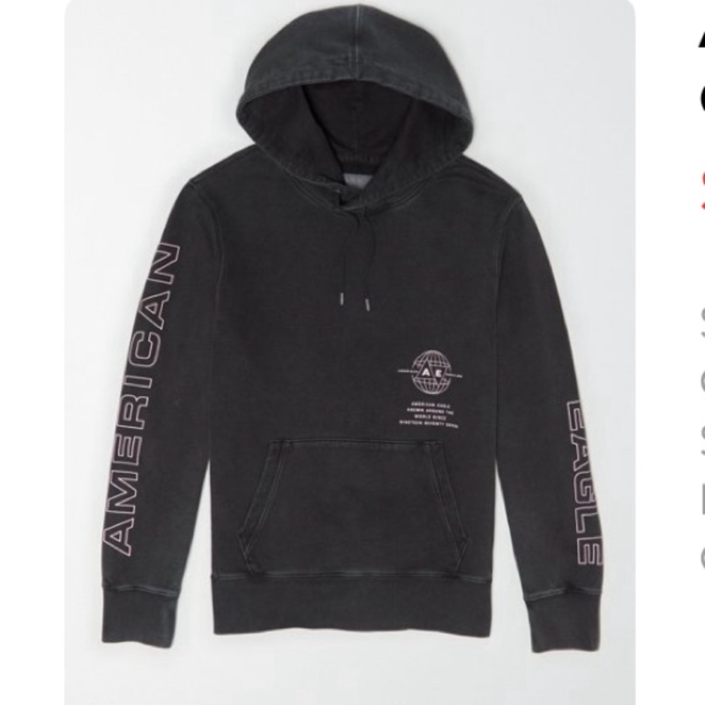 men’s american eagle graphic hoodie